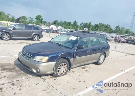 2004 Subaru Outback из США, поврежденный, VIN 4S3BH675447604069